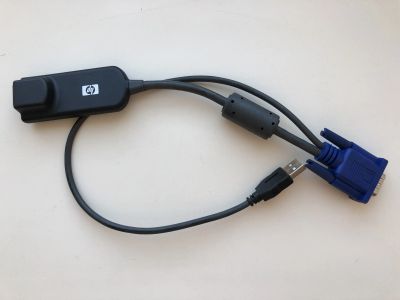 Лот: 22969344. Фото: 1. Кабель-Переходник VGA+USB+RJ45... Шлейфы, кабели, переходники