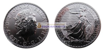 Лот: 19481072. Фото: 1. Великобритания 2 фунта 2022 год... Великобритания и острова