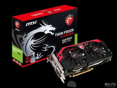 Лот: 9600409. Фото: 1. nvidia geforce gtx 760 msi. Видеокарты