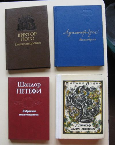 Лот: 10483600. Фото: 1. Поэзия. Гюго, Дудин, Петефи, Андрей... Книги