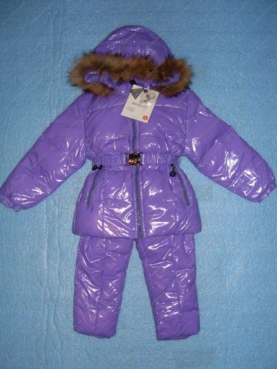 Лот: 4654896. Фото: 1. E180 детский зимний костюм Moncler... Костюмы, пиджаки, комбинезоны
