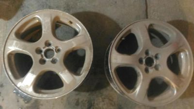 Лот: 10144166. Фото: 1. 2 литых диска Subaru 17x7 JJ. Диски