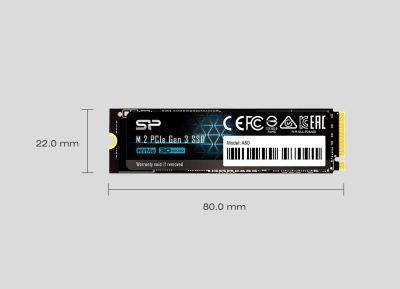 Лот: 25639829. Фото: 1. M.2 SSD Накопитель Silicon Power... SSD-накопители