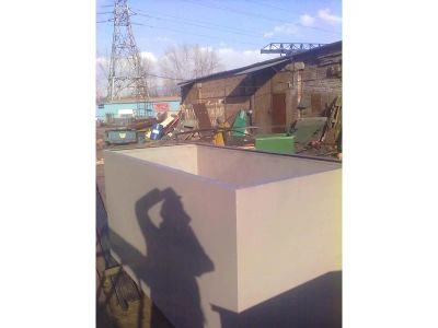 Лот: 4000936. Фото: 1. Металлический бак под воду 4000л. Баки, ёмкости