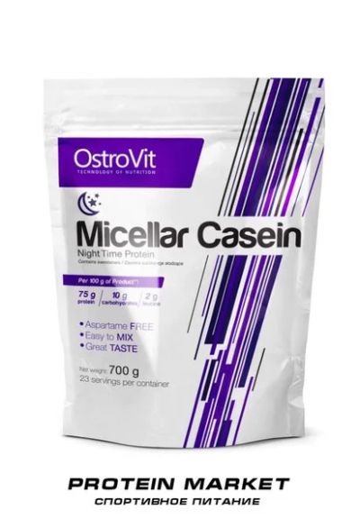 Лот: 9726856. Фото: 1. Казеин OstroVIt Micellar Casein... Спортивное питание, витамины