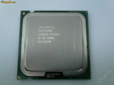 Лот: 478564. Фото: 1. Intel Pentium 4 2.8/1m/800 Socket... Процессоры
