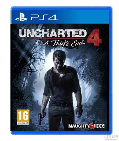 Лот: 9702995. Фото: 1. Uncharted 4: A Thief's End PS4. Игры для консолей