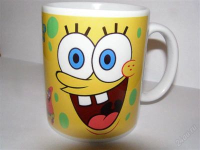 Лот: 1729096. Фото: 1. Кружка SpongeBob (Губка Боб). Сувенирные мелочи