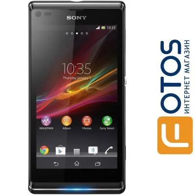 Лот: 3733394. Фото: 1. Sony Xperia L черный. Смартфоны
