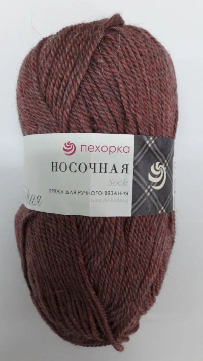 Лот: 7970014. Фото: 1. Пряжа Пехорка Носочная Socr состав... Ткани, нитки, пряжа
