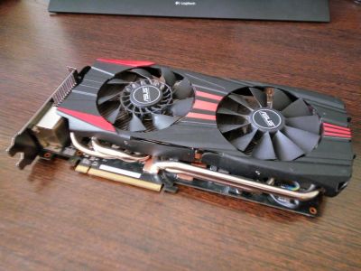 Лот: 6931394. Фото: 1. Видеокарта Radeon R9 280X ASUS... Видеокарты