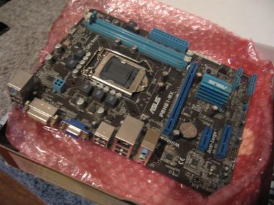 Лот: 3269158. Фото: 1. ASUS P8H61M-LX. Материнские платы
