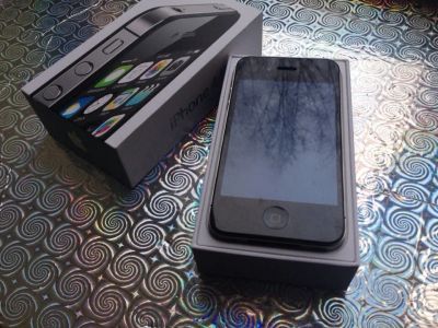 Лот: 3432811. Фото: 1. Продам iphone 4s 8gb Черный РСТ... Смартфоны