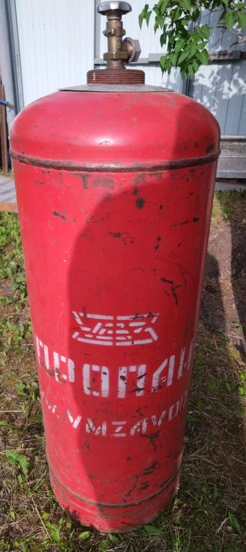 Лот: 24907940. Фото: 1. Газовый баллон 50 л. Портативные газовые плиты и горелки