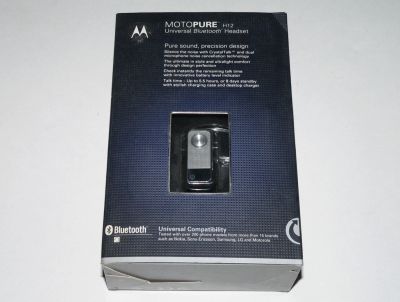 Лот: 14851266. Фото: 1. Гарнитура Bluetooth Motorola Motopure... Наушники, гарнитуры