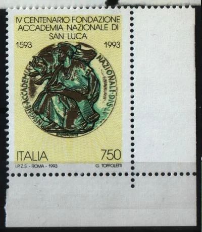 Лот: 9028156. Фото: 1. Италия 1993г - чистая. Марки