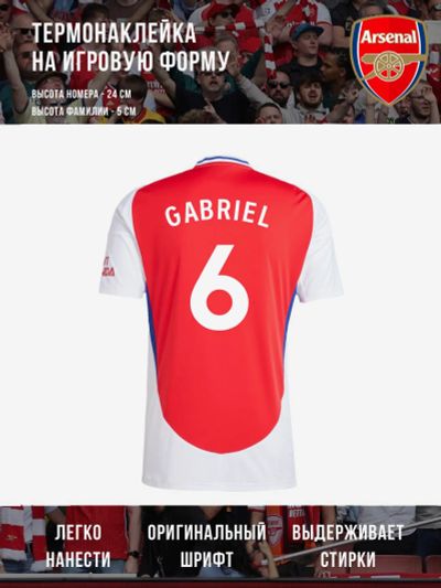Лот: 25688511. Фото: 1. Термонаклейка GABRIEL / Габриэль... Другое (спортивная одежда)