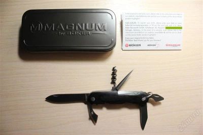 Лот: 1778609. Фото: 1. Складной нож Magnum Sporting Knife... Ножи, топоры