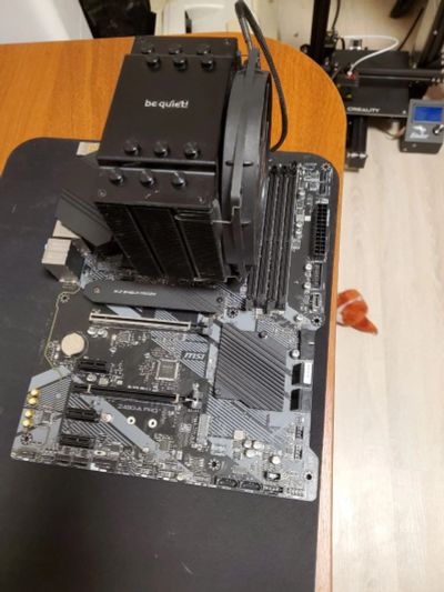 Лот: 18433077. Фото: 1. материнская плата msi z490-A pro. Материнские платы