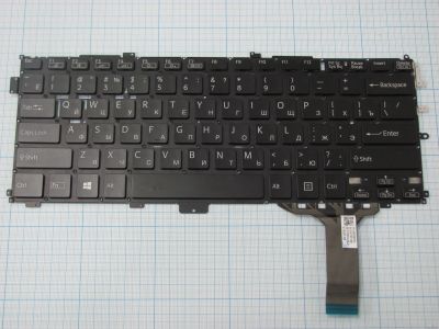 Лот: 12237658. Фото: 1. Клавиатура Sony Pro 13 SVP13 чёрный. Клавиатуры для ноутбуков