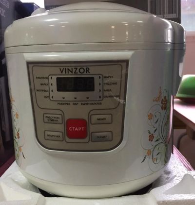 Лот: 9984174. Фото: 1. Срочно продам мультиварку vinzor. Кухонная