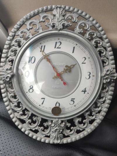 Лот: 17847678. Фото: 1. Часы настенные янтарь, СССР, винтаж. Часы настенные, настольные
