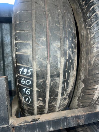 Лот: 25136409. Фото: 1. (1шт) 195-60-16 Bridgestone Luft... Шины