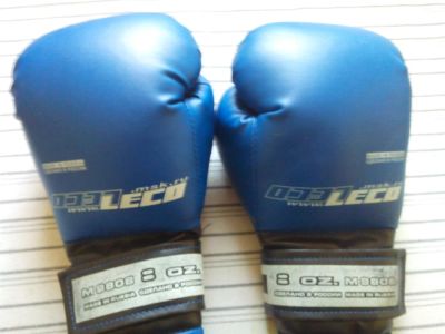 Лот: 3850301. Фото: 1. Перчатки боксёрские LECO 8 oz. Защита тела