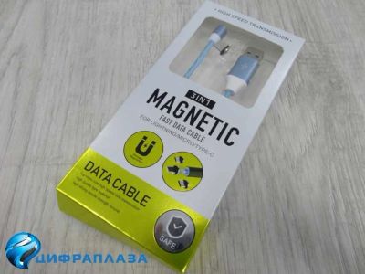 Лот: 14500917. Фото: 1. Кабель магнитный Micro USB Magnetiс... Зарядные устройства, блоки питания, адаптеры сетевые для смартфонов