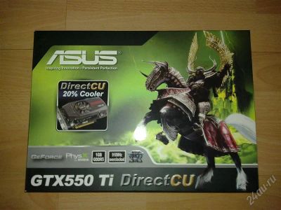 Лот: 1170984. Фото: 1. Продам видео карту ASUS GTX 550... Видеокарты