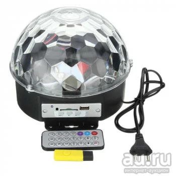 Лот: 17640908. Фото: 1. Диско-шар LED RGB Magic Ball Light... Портативные, беспроводные колонки
