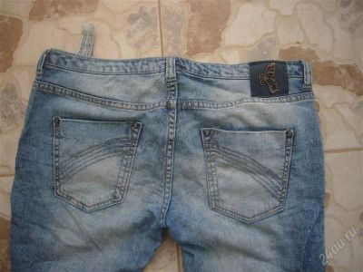 Лот: 741424. Фото: 1. Джинсы- скини Bershka на 44-46... Джинсы