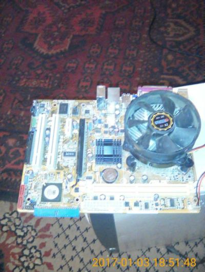 Лот: 8568862. Фото: 1. Asus p5sd2-vm. Материнские платы