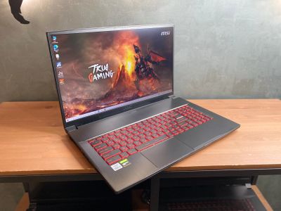 Лот: 25508036. Фото: 1. MSI Thin 17,3"IPS 144Hz/GTX1650... Ноутбуки