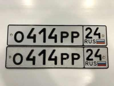 Лот: 18933898. Фото: 1. ГОС НОМЕР 414. Госномера
