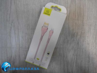 Лот: 20677395. Фото: 1. Кабель iPhone Lightning USAMS... Дата-кабели, переходники
