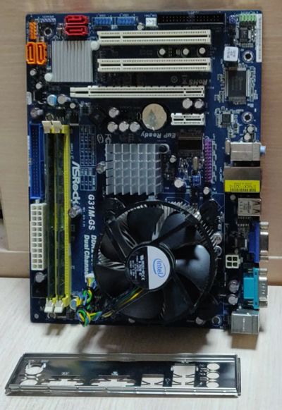 Лот: 19812293. Фото: 1. Комплект 4ядра/Q6600/4 Gb DDR2... Комплекты запчастей