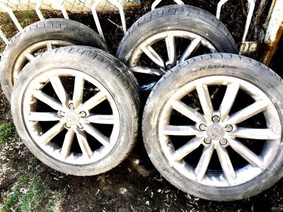 Лот: 13686508. Фото: 1. Диски Ауди Audi 18 с летом (4f0601025bn... Диски