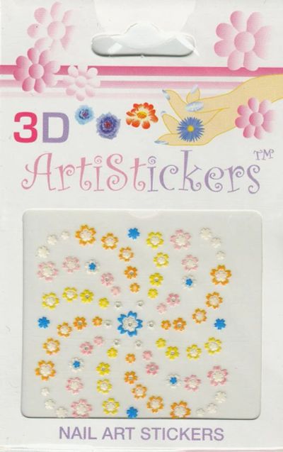 Лот: 6272453. Фото: 1. Стикеры для ногтей 3D ArtiStickers... Украшения, дизайн ногтей