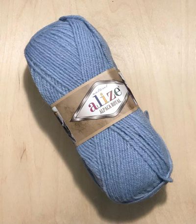 Лот: 18112582. Фото: 1. Пряжа Alpaca Royal Alize , 15... Ткани, нитки, пряжа