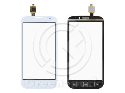 Лот: 16537124. Фото: 1. Тачскрин для Fly IQ4404 (белый... Дисплеи, дисплейные модули, тачскрины
