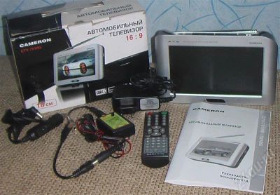 Лот: 589863. Фото: 1. Авто телевизор Cameron продам... Мониторы, DVD