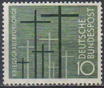 Лот: 23337479. Фото: 1. 1956. Германия. Благосостояние... Марки