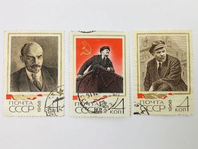 Лот: 23314909. Фото: 1. В.И. Ленин в фотодокументах. Полная... Марки