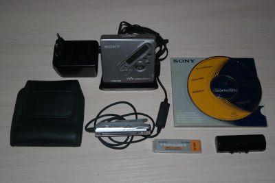 Лот: 5098890. Фото: 1. MD плеер SONY MZ-NF810 + Тюнер... Плееры