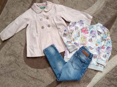 Лот: 17339411. Фото: 1. Пакет вещей на 3-4г Zara Next. Верхняя одежда