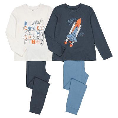 Лот: 24231108. Фото: 1. Комплект из двух пижам принт LaRedoute. Одежда для дома