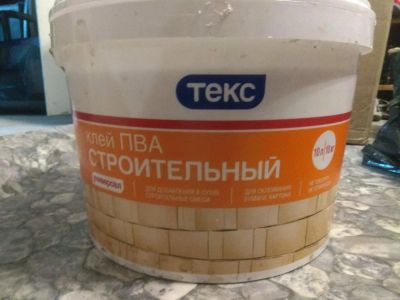 Лот: 11648166. Фото: 1. Клей ПВА строительный ТЕКС. Клеи, герметики, пена монтажная, клейкие ленты