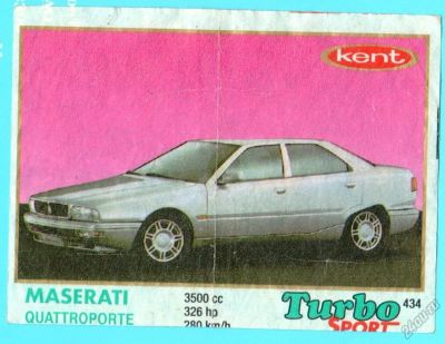 Лот: 5562451. Фото: 1. Вкладыш серии Turbo Sport 401-470... Наклейки, карточки, вкладыши