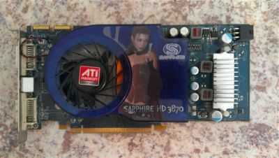 Лот: 2541202. Фото: 1. Видеокарта Sapphire Radeon HD3870... Видеокарты